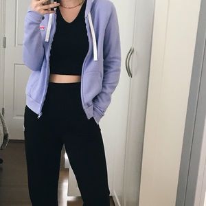 PINK sweatshirt and sweatpants set